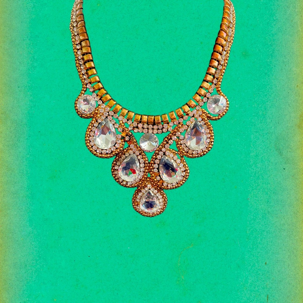 Vintage statement, piece, necklace